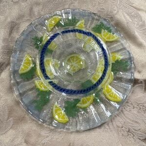 William McGrath Fusion Art Glass Lobster Feast